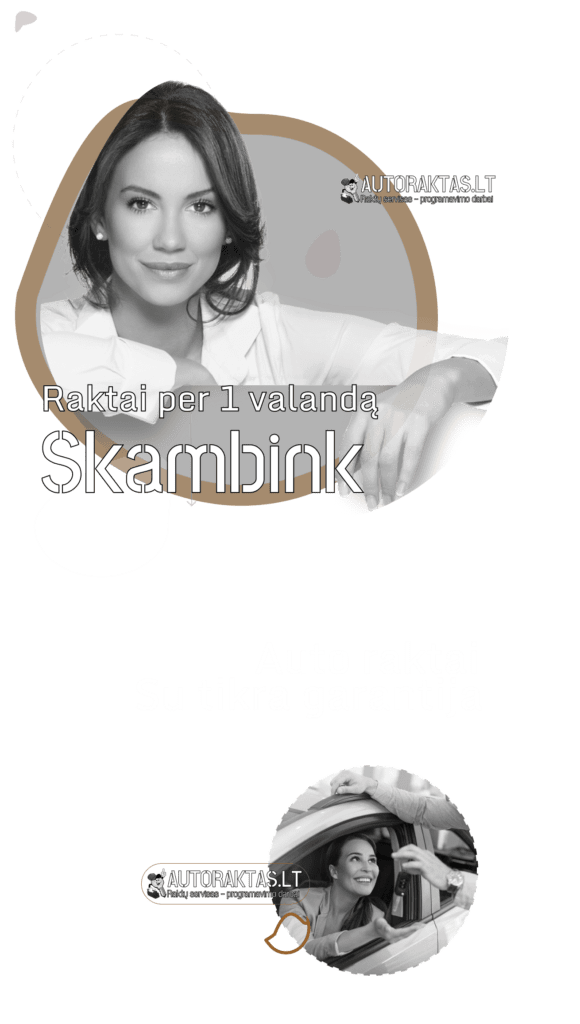 automobiliu raktu dirbtuves kaune